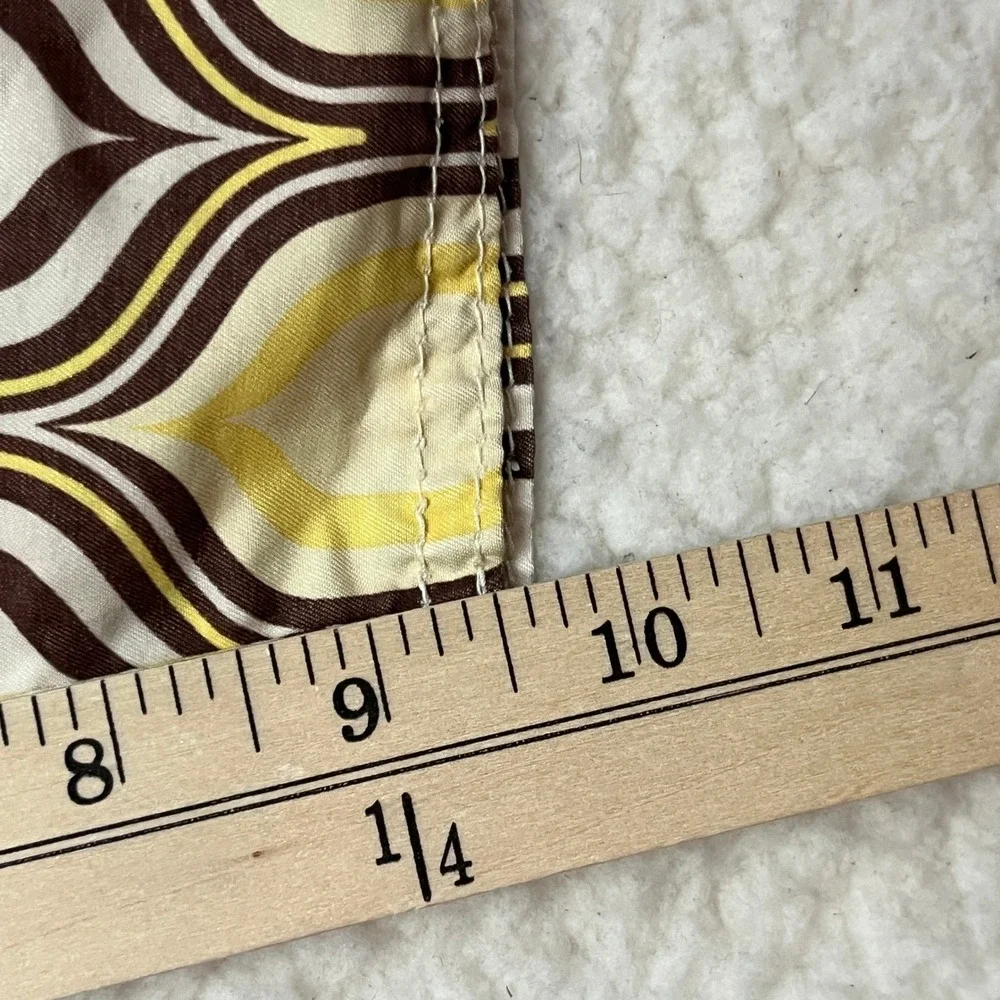 O'Neill Board Shorts‎ Mens 36/38 Yellow Brown Geometric Psychedelic Swim Trunks